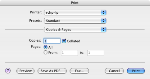 save as pdf button on macosx print menu